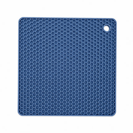 KAIZEN Silicone Pot Mat Trivet – Square Honeycomb Heat-Resistant Hot Pad – 7.1" x 7.1"