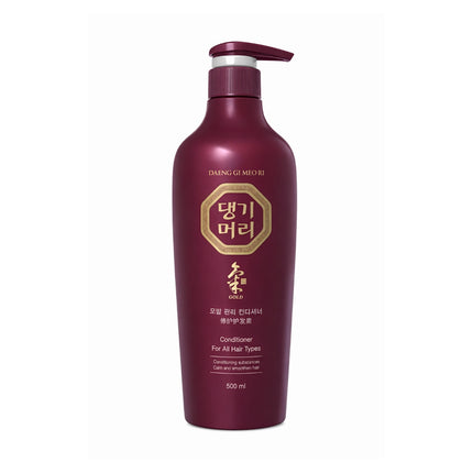Daeng Gi Meo Ri Gold (Shampoo Or Conditioner) - 500 ml / 16.9 fl oz - Korean Herbal Hair Care - Made in Korea