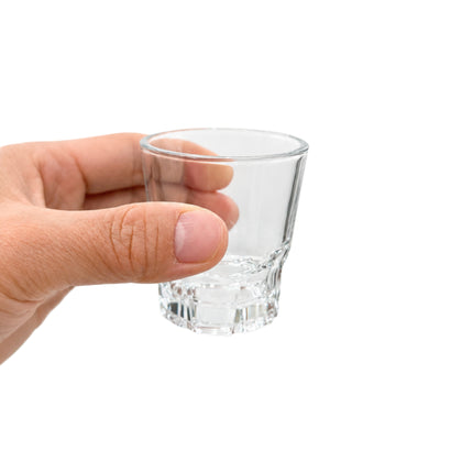 OVENLOCK Pure Soju 4pc Shot Glass Set – Heavy Base Clear Glass
