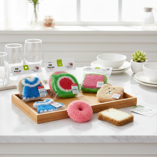 Home Art Acrylic Wellbeing Scrubbers