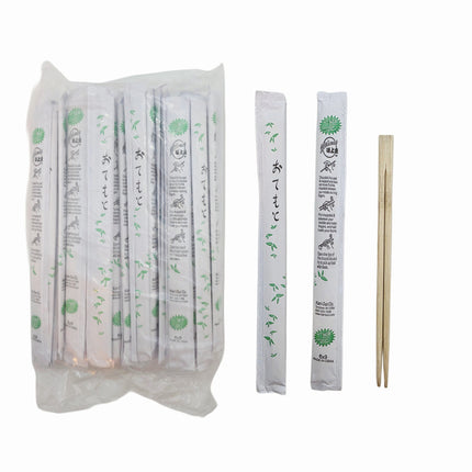 Individually Wrapped Disposable Wooden Chopsticks – 67 Pairs (134 Sticks) – Hygienic & Splinter-Resistant – Dining Essential