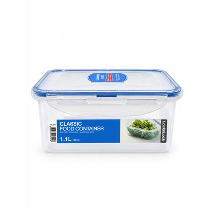 LocknLock Classic Food Container (HPL815D Rectangle - 1.1L / 37oz)