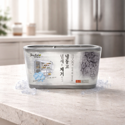 Joyful Story Compact Freezer Deodorizer (Charcoal) - Made in Korea