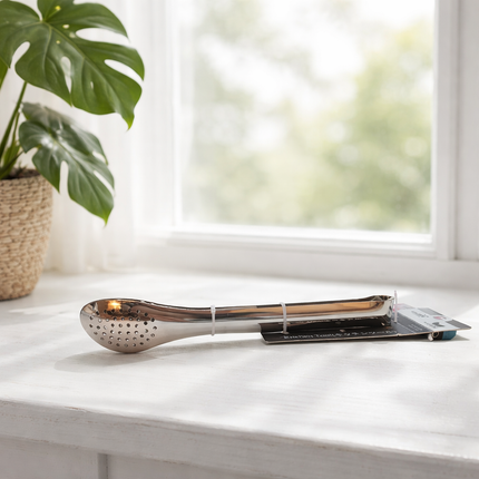 Kaizen Stainless Steel Salad Tongs 11" (28 cm) - Kitchen Serving Tongs