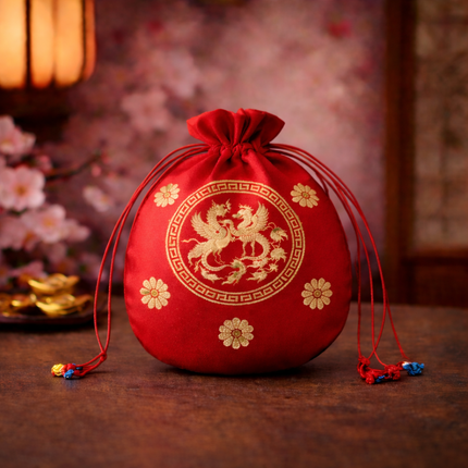 Traditional Handmade Korean Asian Lucky Pouch