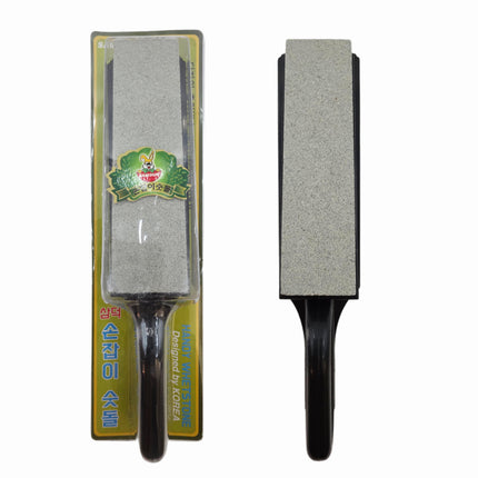 Samduk Handy Knife Sharpener 10.25" Long (2 Colors) - Diamond & Stone Abrasive Sharpening Paddle - Knife Sharpening Whetstone - Designed in Korea, Made in Vietnam