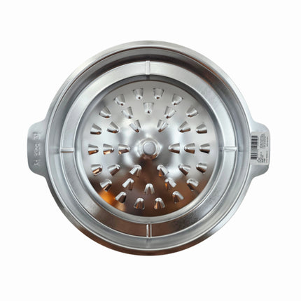 King Jin Stainless Steel Bulgogi Roaster Pan 11" - Traditional Korean Bulgogi Grill Pan - Made in Korea