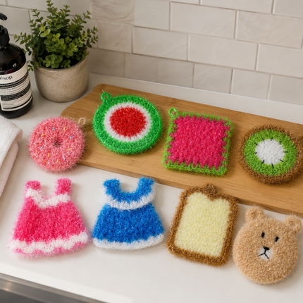 Home Art Acrylic Wellbeing Scrubber - 8 Design Options