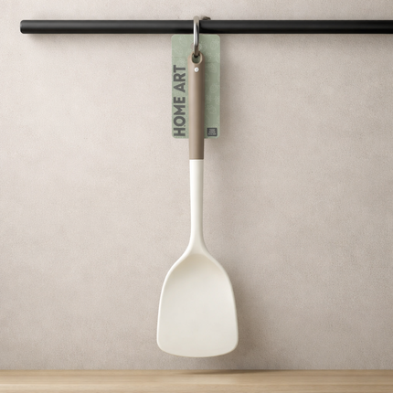 Home Art Silicone Turner Spatula – Gently Curved Edge – Heat Resistant