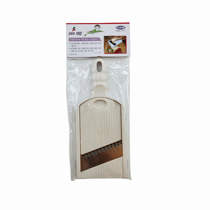 Compact Stainless Steel Julienne Slicer – Mini Handheld Shredder for Vegetables - Made in Korea