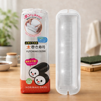 Kokubo Norimaki Days Futomaki Sushi Roll Gimbap Mold - BPA Free - Made in Japan
