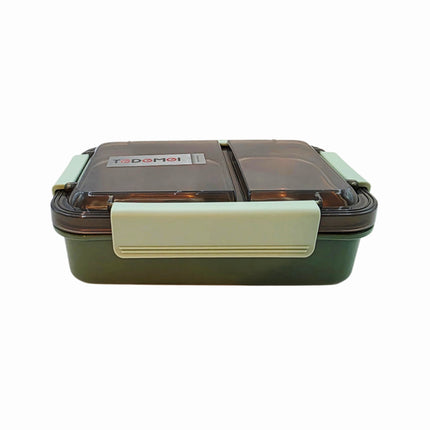 Stainless Steel Bento Lunch Box (3 Colors) – 2-Compartment – 750ml Leak-Lock Container