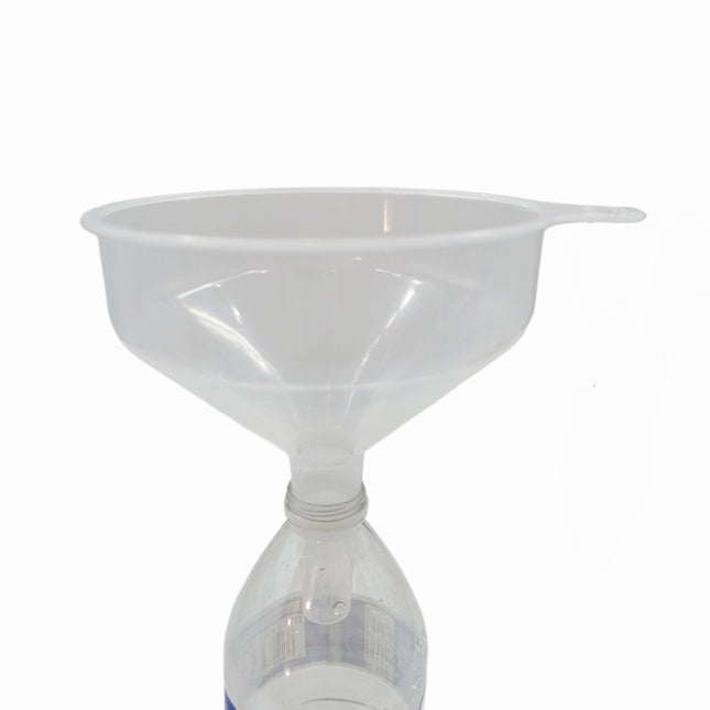 Kaizen Plastic Funnel with Hanging Loop - 2 Colors (Clear White or Clear Gray)