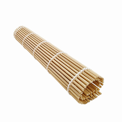 Kaizen Bamboo Sushi Gimbap Rolling Mat - 9 x 9 Inches - Bamboo Makisu