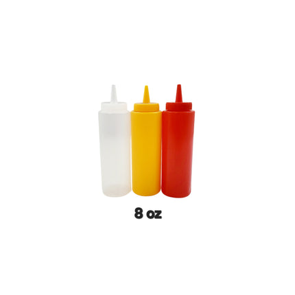 Plastic Condiment/Sauce Squeeze Bottles