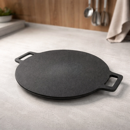 JoyLife Round Korean Griddle Pan 33cm (13") - Inward-Sloped Griddle - Made in Korea