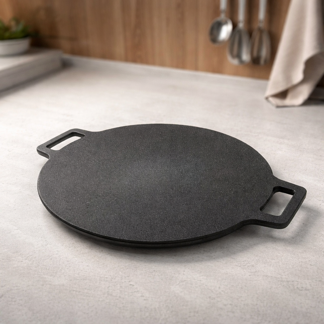 JoyLife Round Korean Griddle Pan 33cm (13") - Inward-Sloped Griddle - Made in Korea