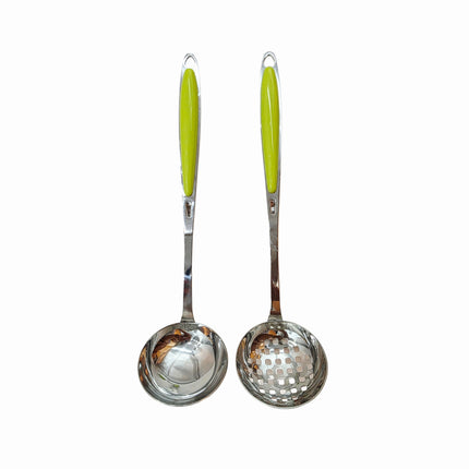 Home Art Stainless Steel Shabu Soup Ladle or Skimmer (2 Types)