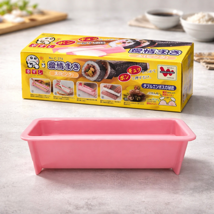 Japanese Futomaki Sushi Roll Gimbap Mold - Pink - Made in Japan