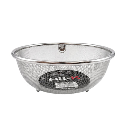 ALL-K Premium Stainless Steel Fine Durable Mesh Colander Basket – 5 Sizes - Made in Korea