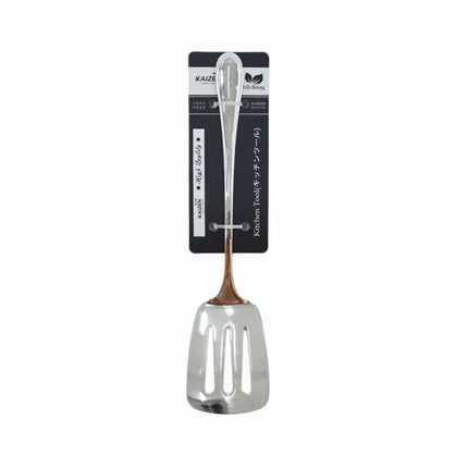 KAIZEN Stainless Steel Slotted Spatula – 10.75 in. (27 cm)