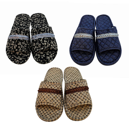 Men's Quilted House Slippers (3 Colors) - One Size (Fits Most Men)