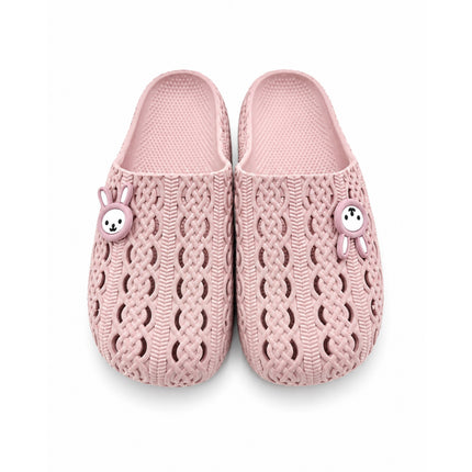 Home Art Bunny Marine Slippers – Durable Breathable PVC Indoor & Outdoor Slides (3 Colors)