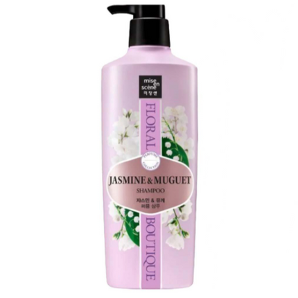 Mise En Scene Floral Boutique Shampoo & Treatment ("Freesia & Musk" or "Jasmine & Muguet") - Made in Korea