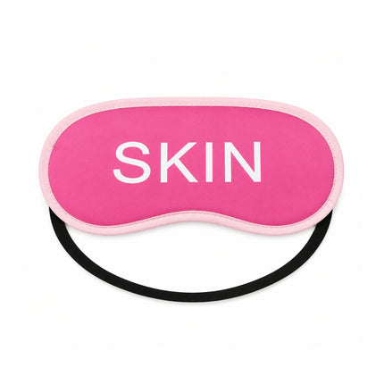 SKIN Soft Sleep Eye Mask — Pink - Lightweight Adjustable Blackout Sleeping Mask