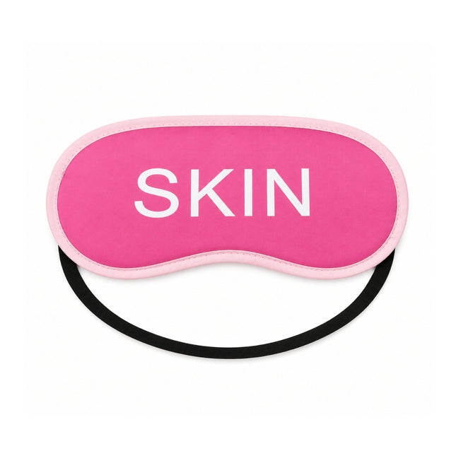 SKIN Soft Sleep Eye Mask — Pink - Lightweight Adjustable Blackout Sleeping Mask
