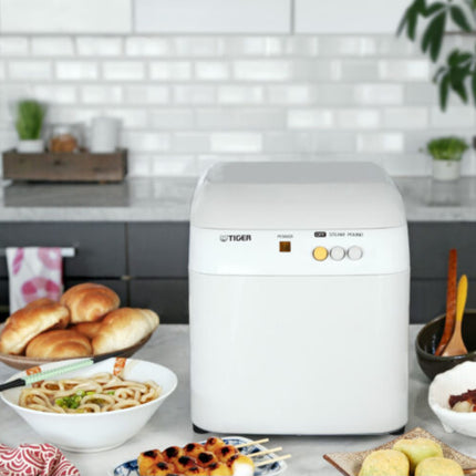 Tiger Electric 10-Cup Mochi Maker SMJ-B18U (1.8L / 61oz) – Made in Japan – Steams & Pounds in One Machine
