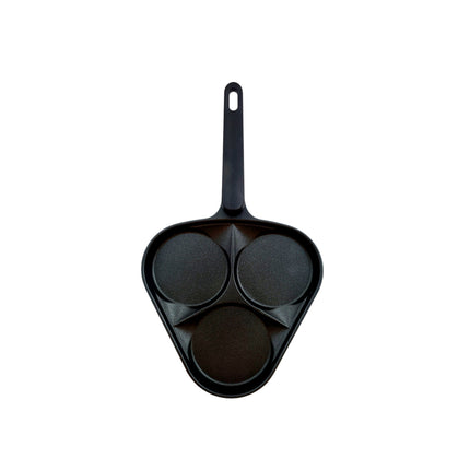 Kitchen Art 3-Hole Egg Fry Pan - Made in Korea