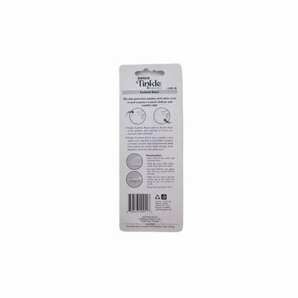 Dorco Tinkle Eyebrow Razors (3-pack) With Blade Covers